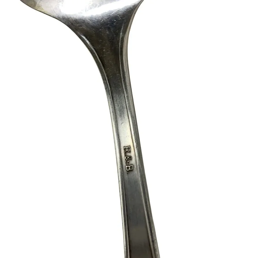 Vintage Reed & Barton Cake Pie Server Silver Tone Metal